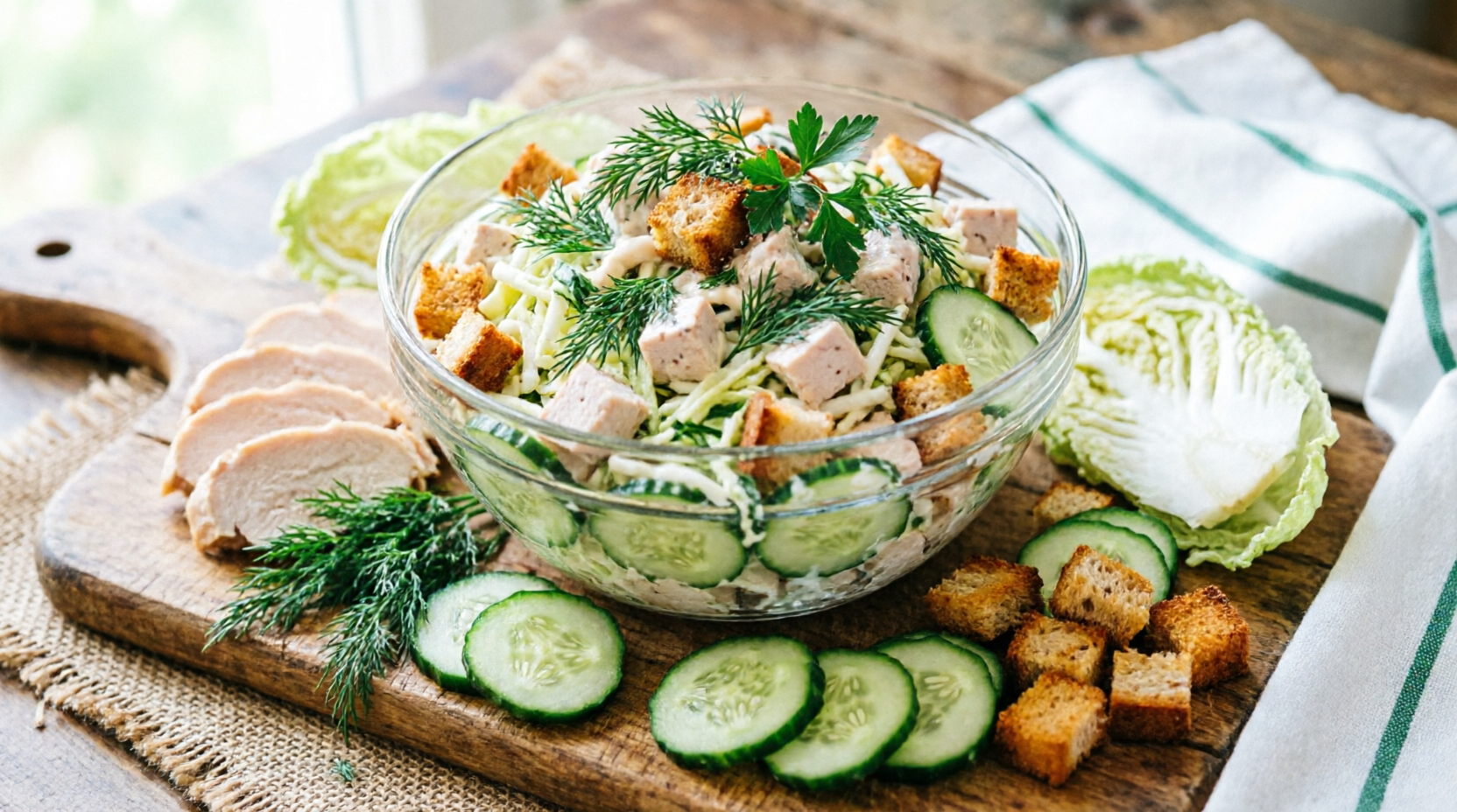 Лёгкий с курицей